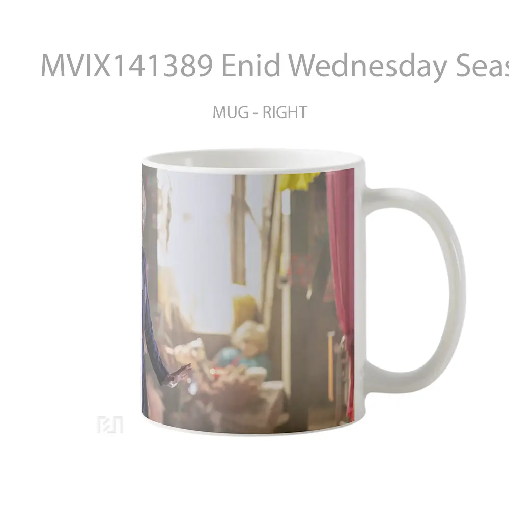 Mug Enid Wednesday Season 2 Gelas Pemandangan Alam - All-side / Desain
