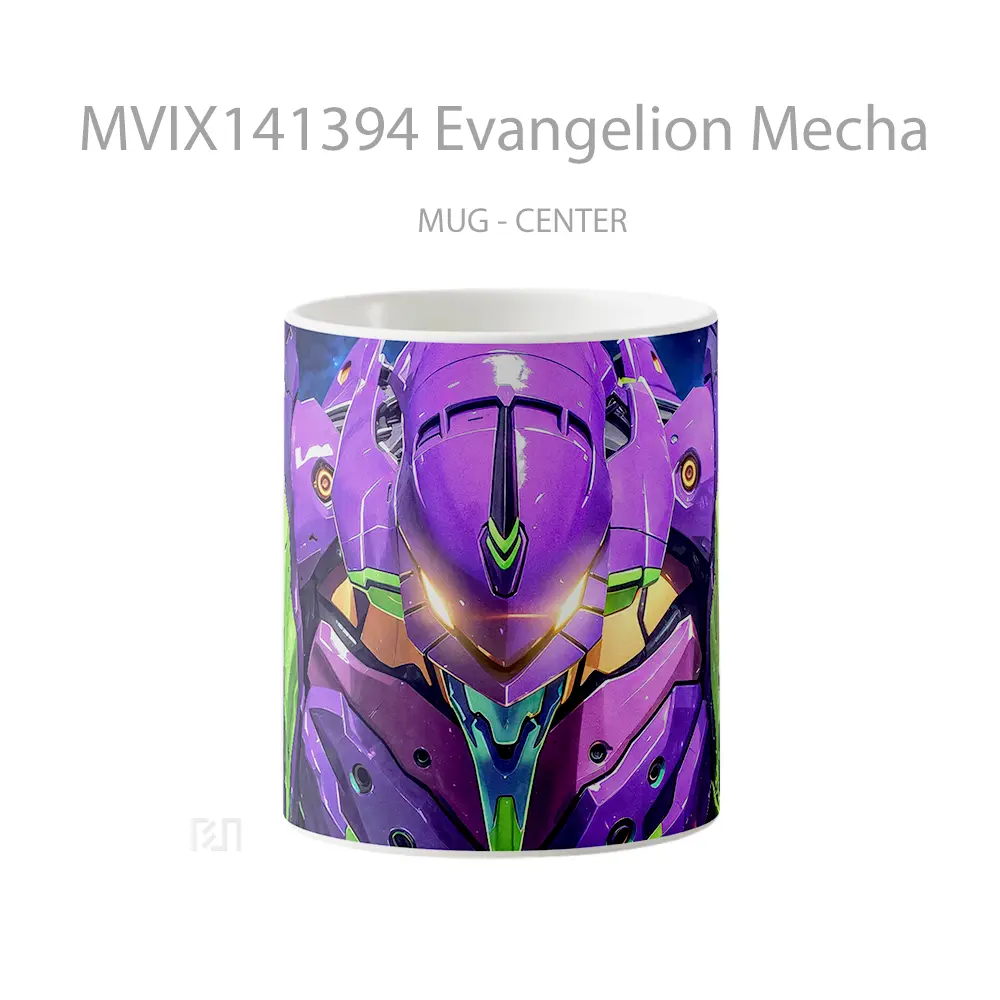 Mug Evangelion Mecha Gelas Hewan Lucu