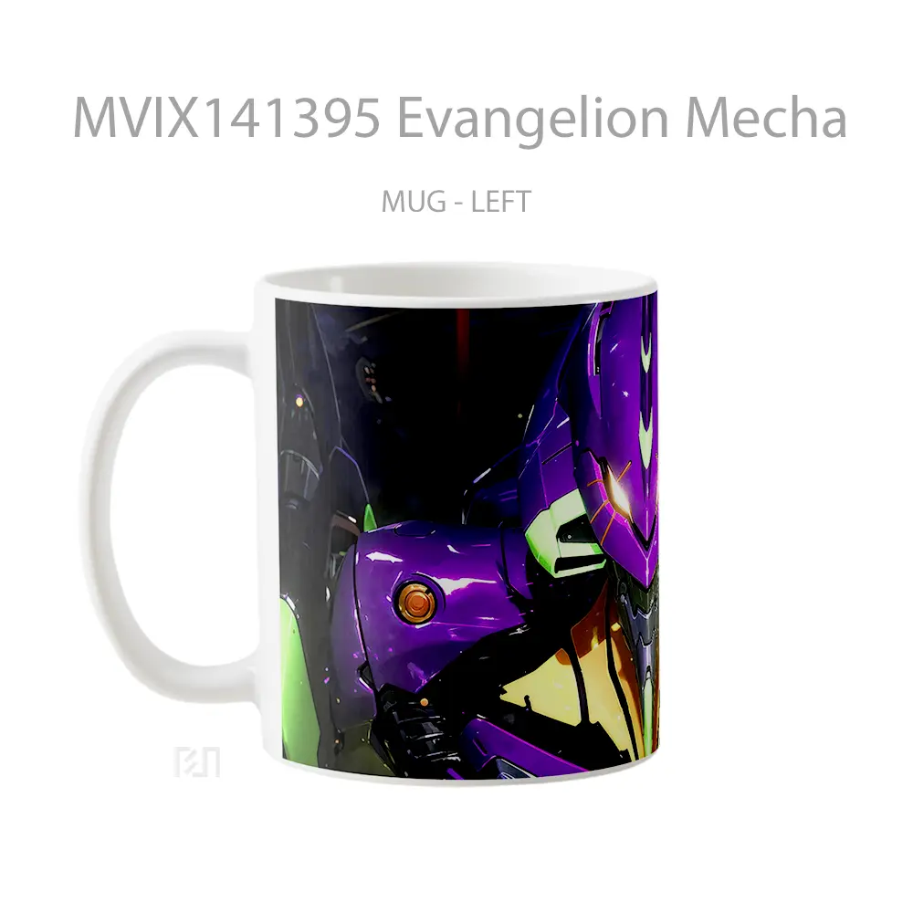 Mug Evangelion Mecha Gelas Hewan Lucu - All-side / Desain