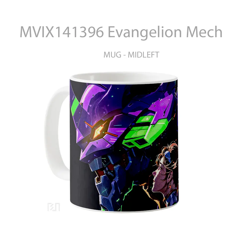 Mug Evangelion Mech Gelas Hewan Lucu - All-side / Desain
