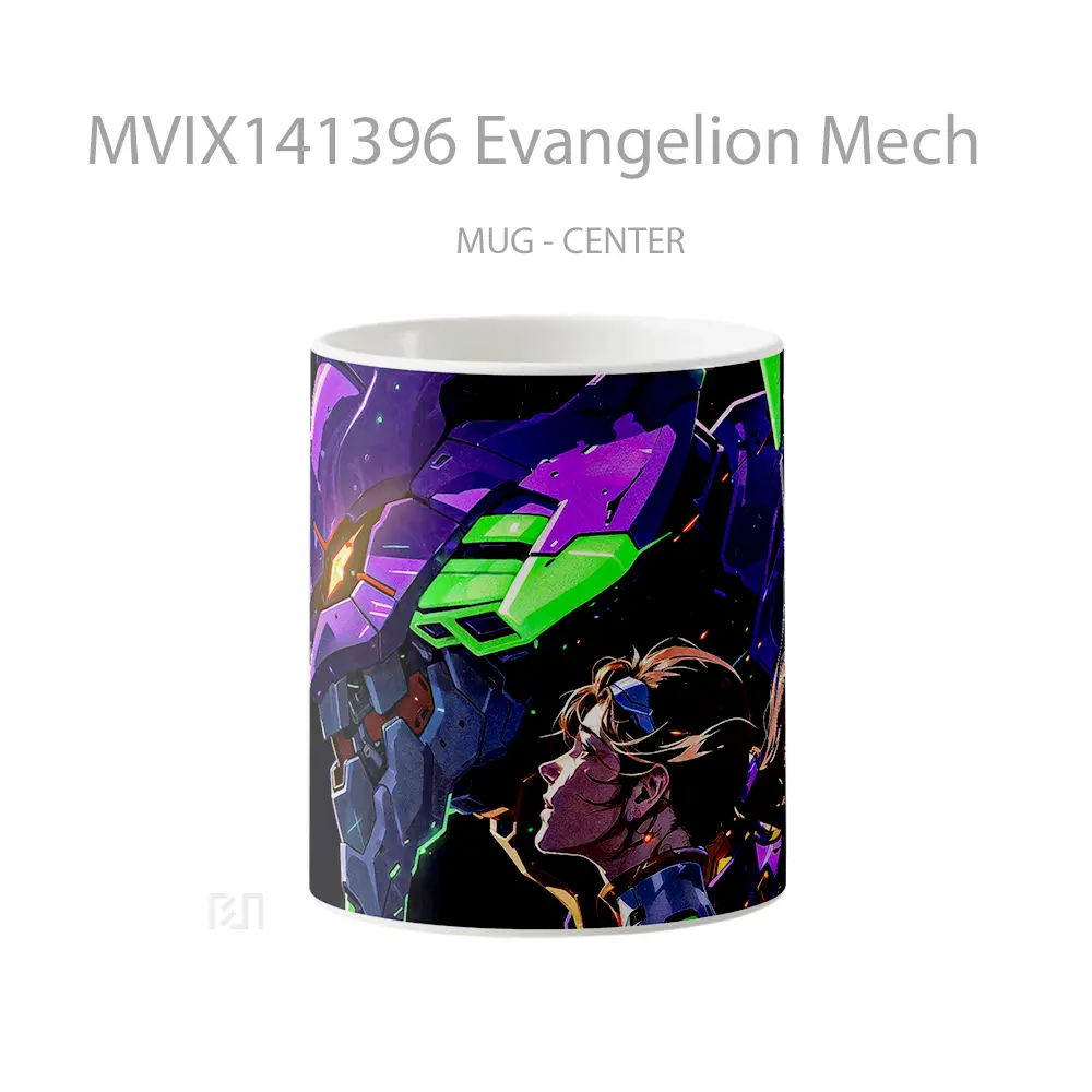 Mug Evangelion Mech Gelas Hewan Lucu