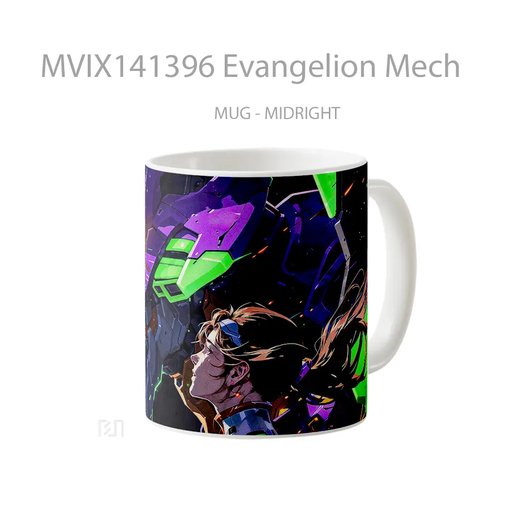 Mug Evangelion Mech Gelas Hewan Lucu - All-side / Desain