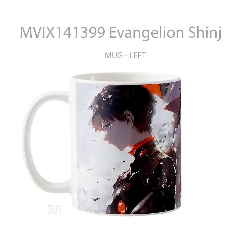 Mug Evangelion Shinj Gelas Hewan Lucu - All-side / Desain