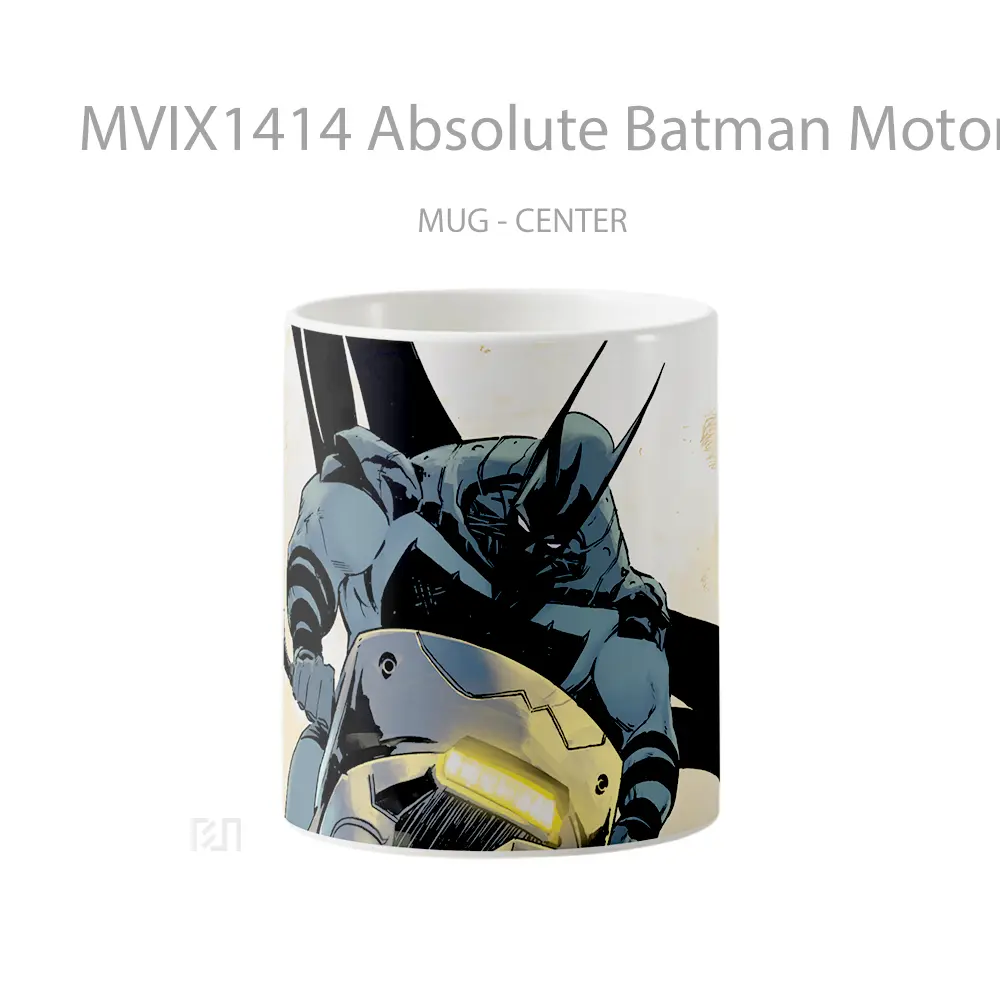 Mug Absolute Batman Motorcycle Gelas Superhero
