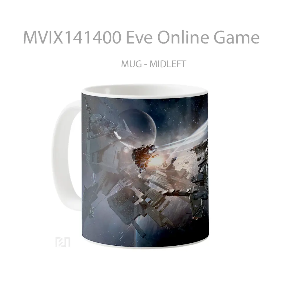 Mug Eve Online Game Cangkir Gamer - All-side / Desain