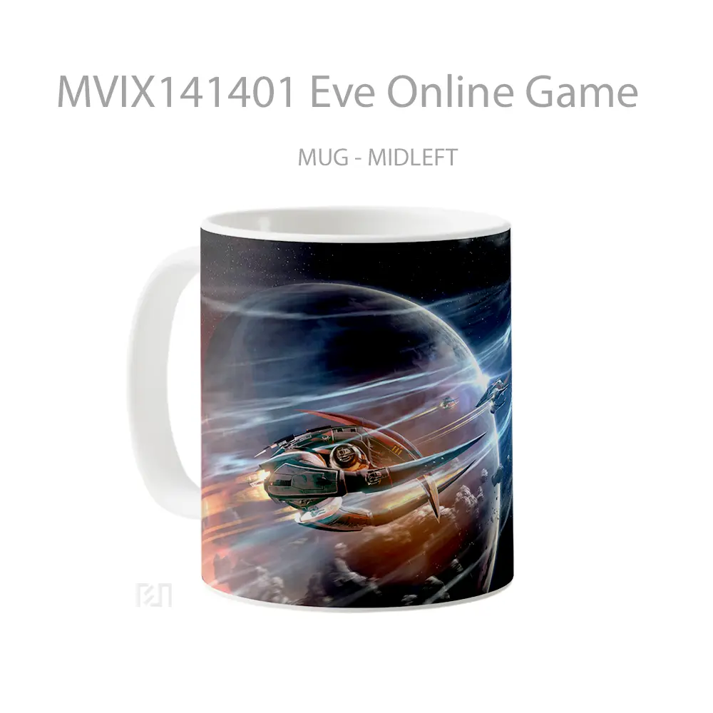 Mug Eve Online Game Cangkir Gamer - All-side / Desain