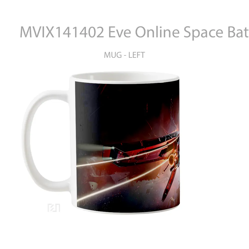 Mug Eve Online Space Battle Game Cangkir Gamer - All-side / Desain