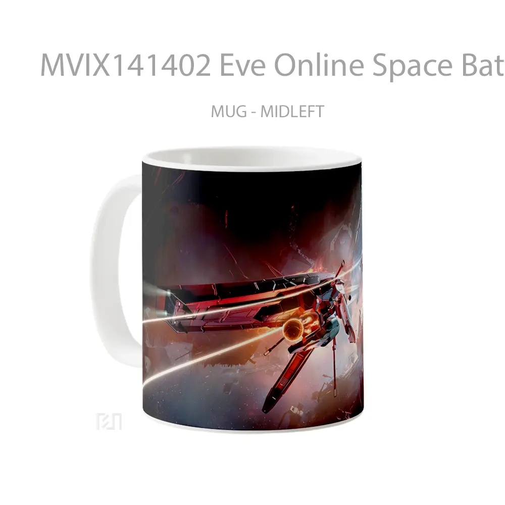 Mug Eve Online Space Battle Game Cangkir Gamer - All-side / Desain