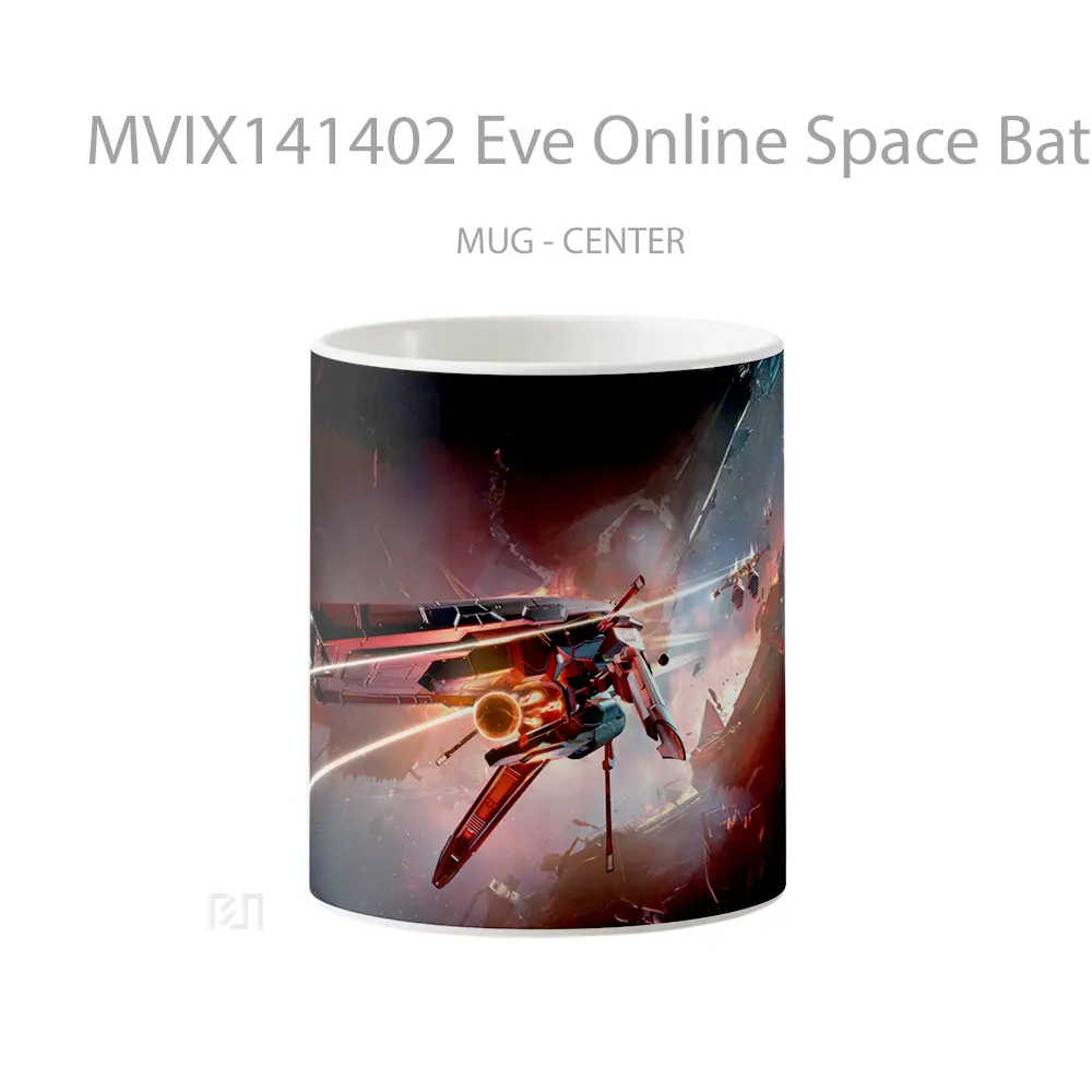 Mug Eve Online Space Battle Game Cangkir Gamer