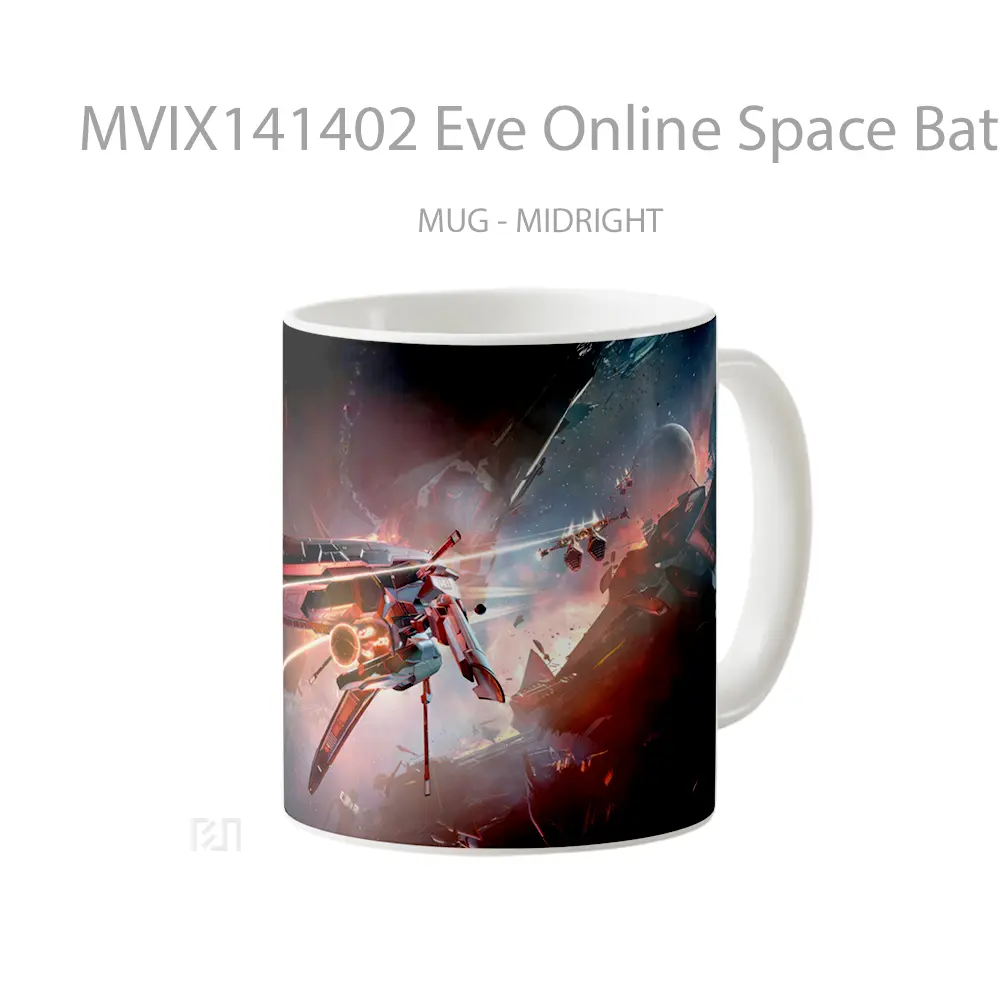 Mug Eve Online Space Battle Game Cangkir Gamer - All-side / Desain