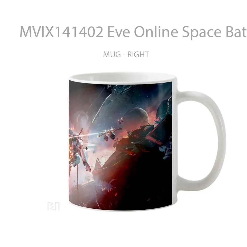 Mug Eve Online Space Battle Game Cangkir Gamer - All-side / Desain