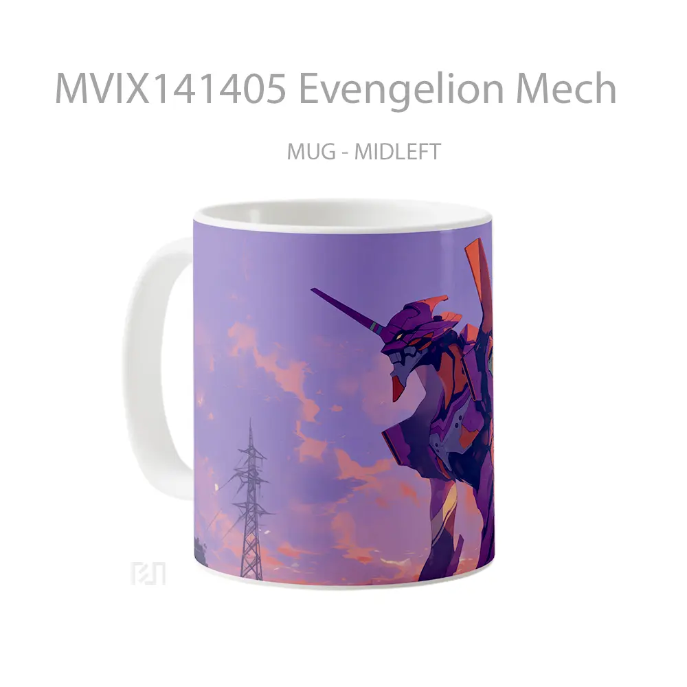 Mug Evengelion Mech Gelas Hewan Lucu - All-side / Desain