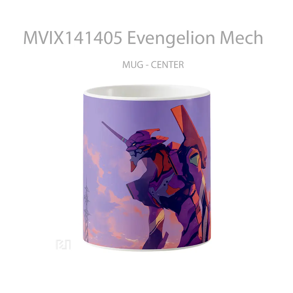 Mug Evengelion Mech Gelas Hewan Lucu