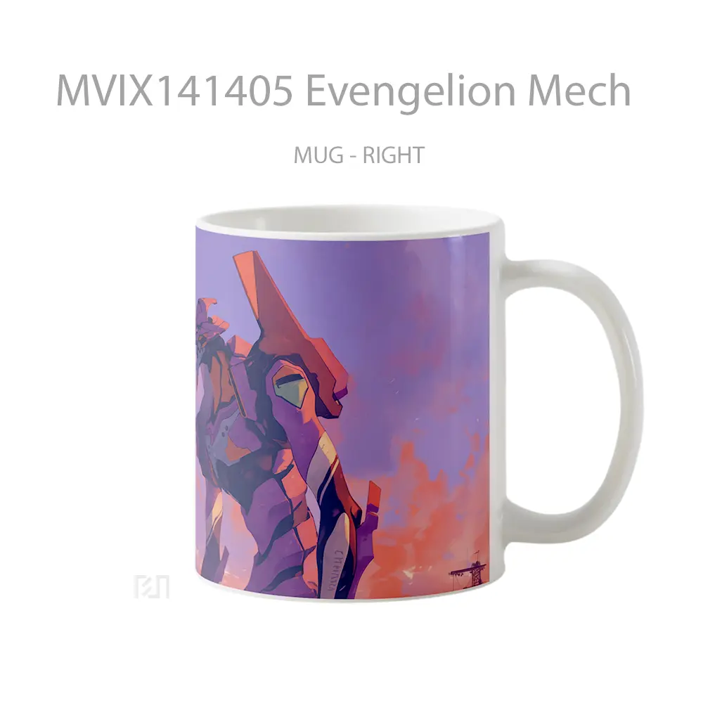 Mug Evengelion Mech Gelas Hewan Lucu - All-side / Desain