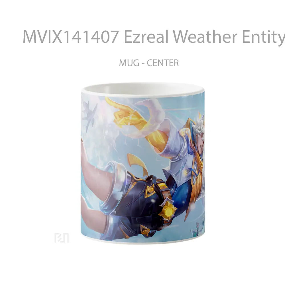 Mug Ezreal Weather Entity Skin Lol Wild Rift Splash Art Cangkir Gamer