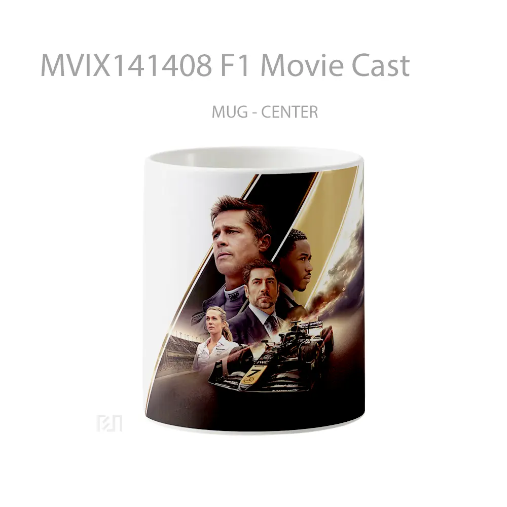 Mug F1 Movie Cast Gelas Keramik Unik