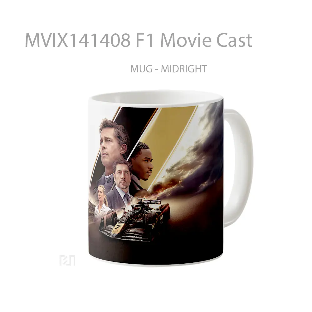 Mug F1 Movie Cast Gelas Keramik Unik - All-side / Desain