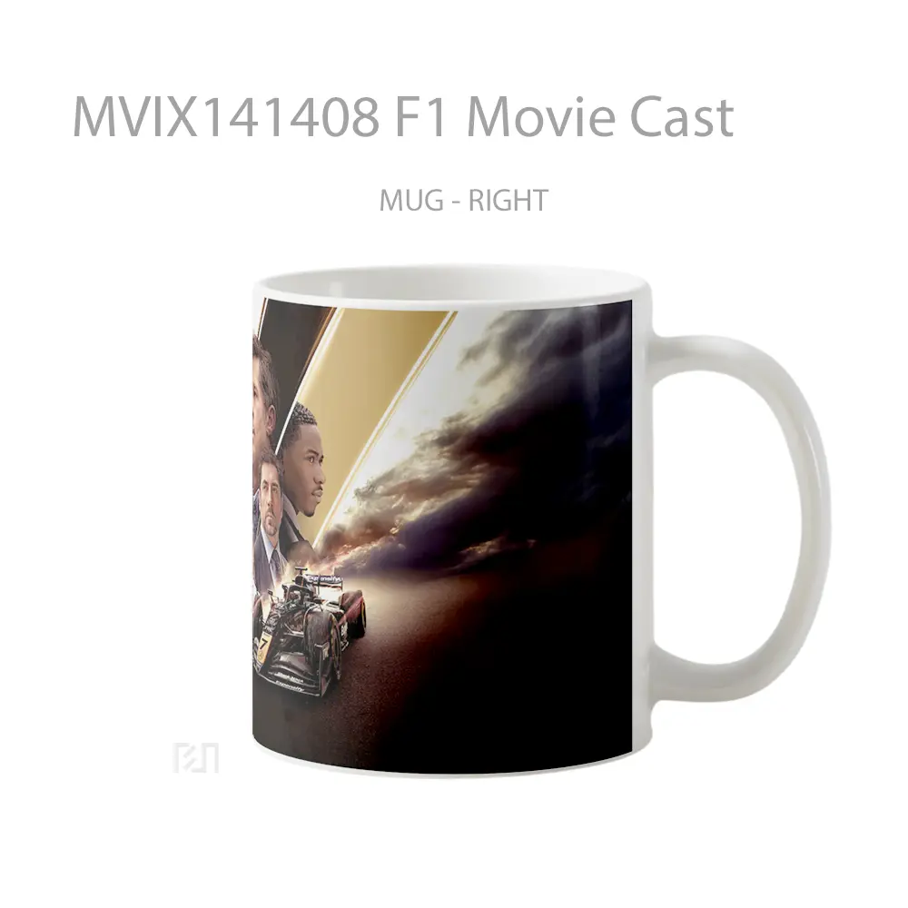 Mug F1 Movie Cast Gelas Keramik Unik - All-side / Desain