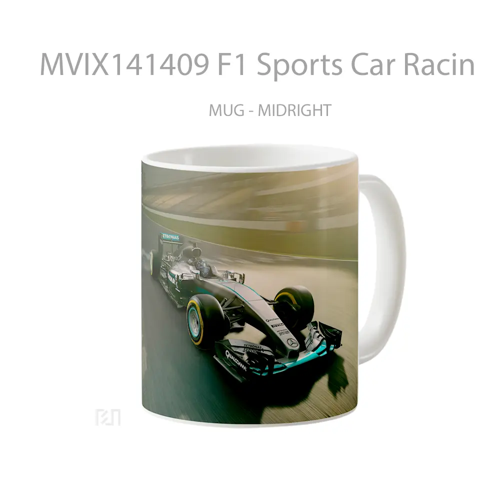 Mug F1 Sports Car Racin Gelas Keramik Unik - All-side / Desain