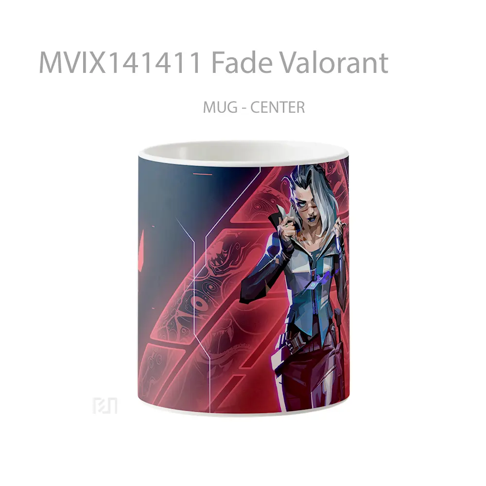 Mug Fade Valorant Cangkir Gamer