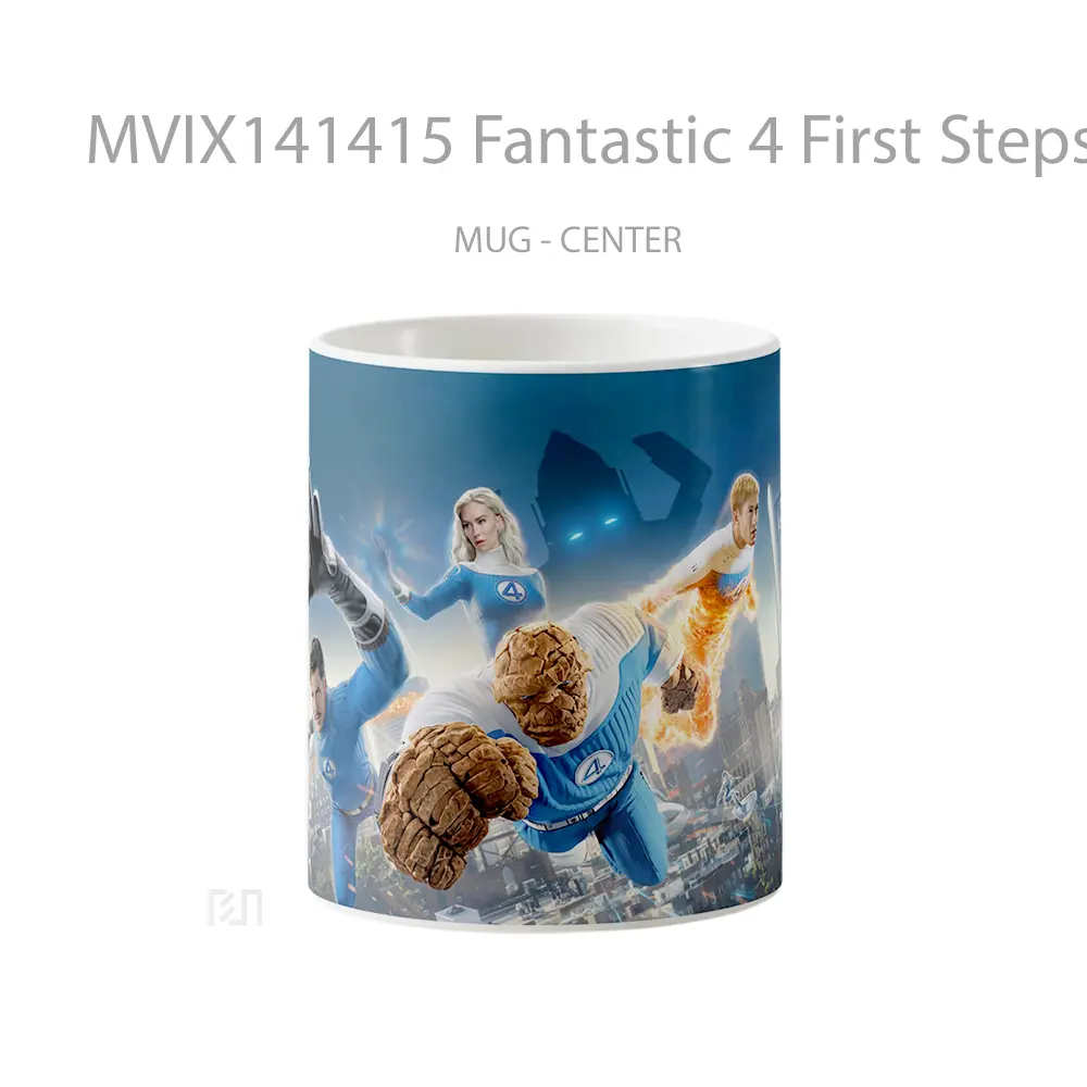 Mug Fantastic 4 First Steps Gelas Keramik Unik
