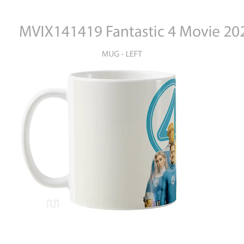 Mug Fantastic 4 Movie 2025 Gelas Keramik Unik - All-side / Desain