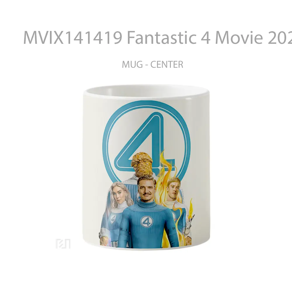 Mug Fantastic 4 Movie 2025 Gelas Keramik Unik