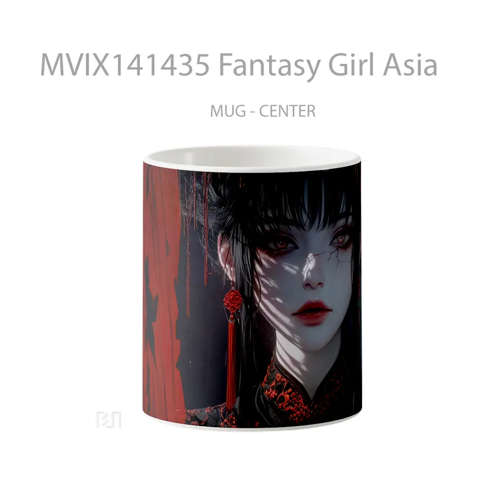 Mug Fantasy Girl Asia Gelas Keramik Unik