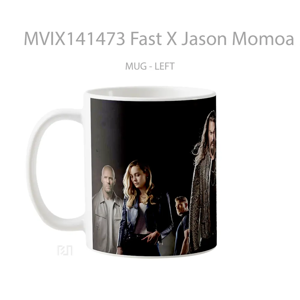 Mug Fast X Jason Momoa Movie Cast Poster Gelas Keramik Unik - All-side / Desain