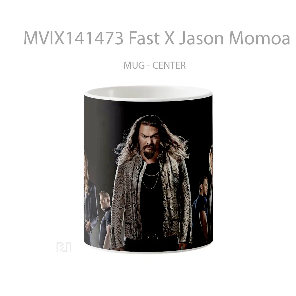 Mug Fast X Jason Momoa Movie Cast Poster Gelas Keramik Unik