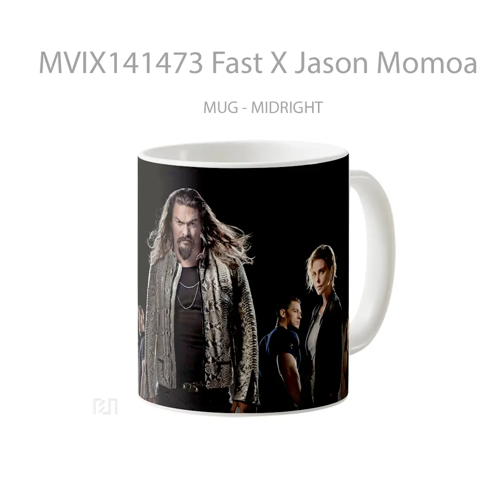 Mug Fast X Jason Momoa Movie Cast Poster Gelas Keramik Unik - All-side / Desain
