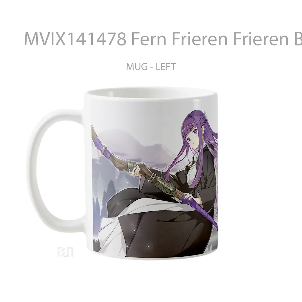 Mug Fern Frieren Frieren Beyond Journeys End Gelas Keramik Unik - All-side / Desain