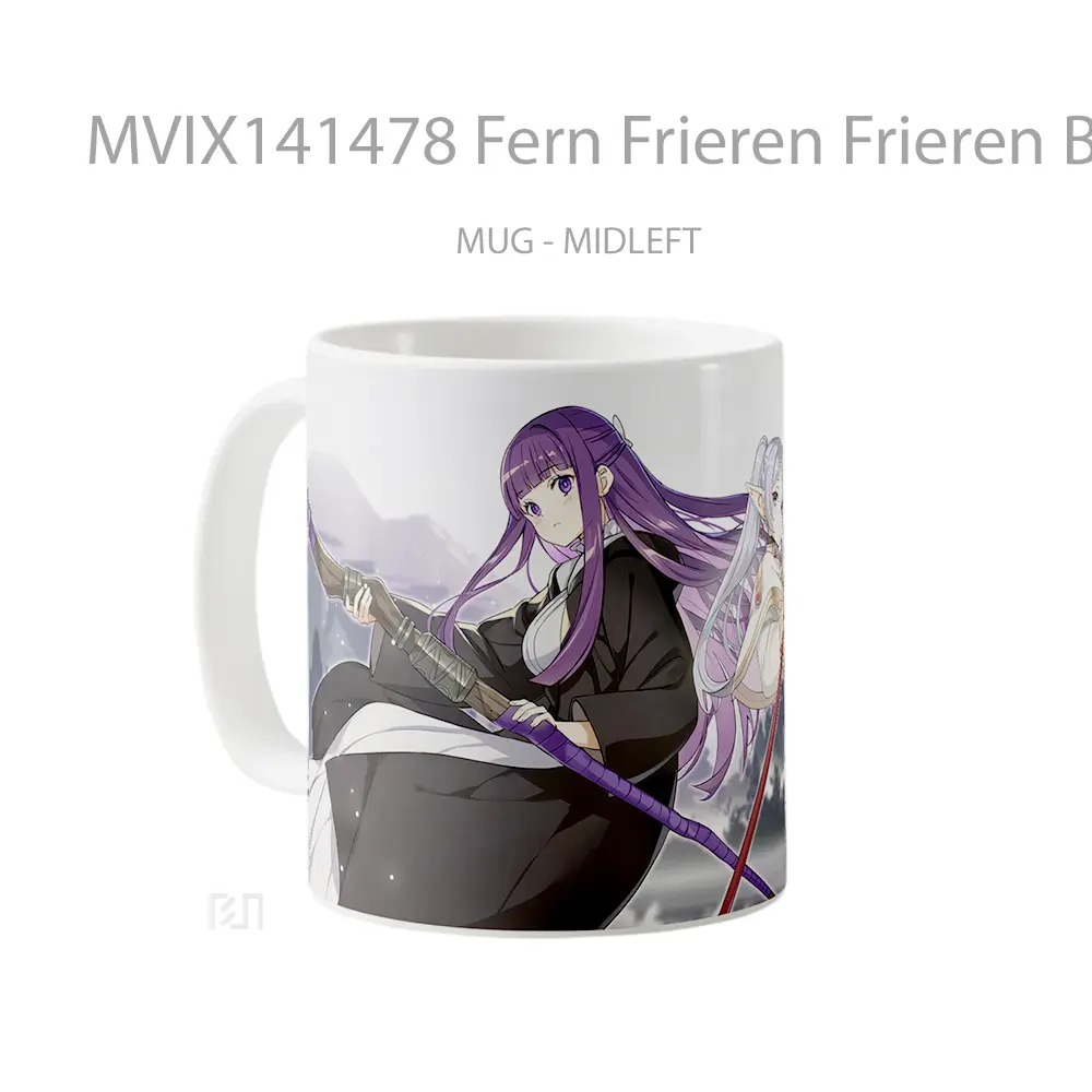 Mug Fern Frieren Frieren Beyond Journeys End Gelas Keramik Unik - All-side / Desain