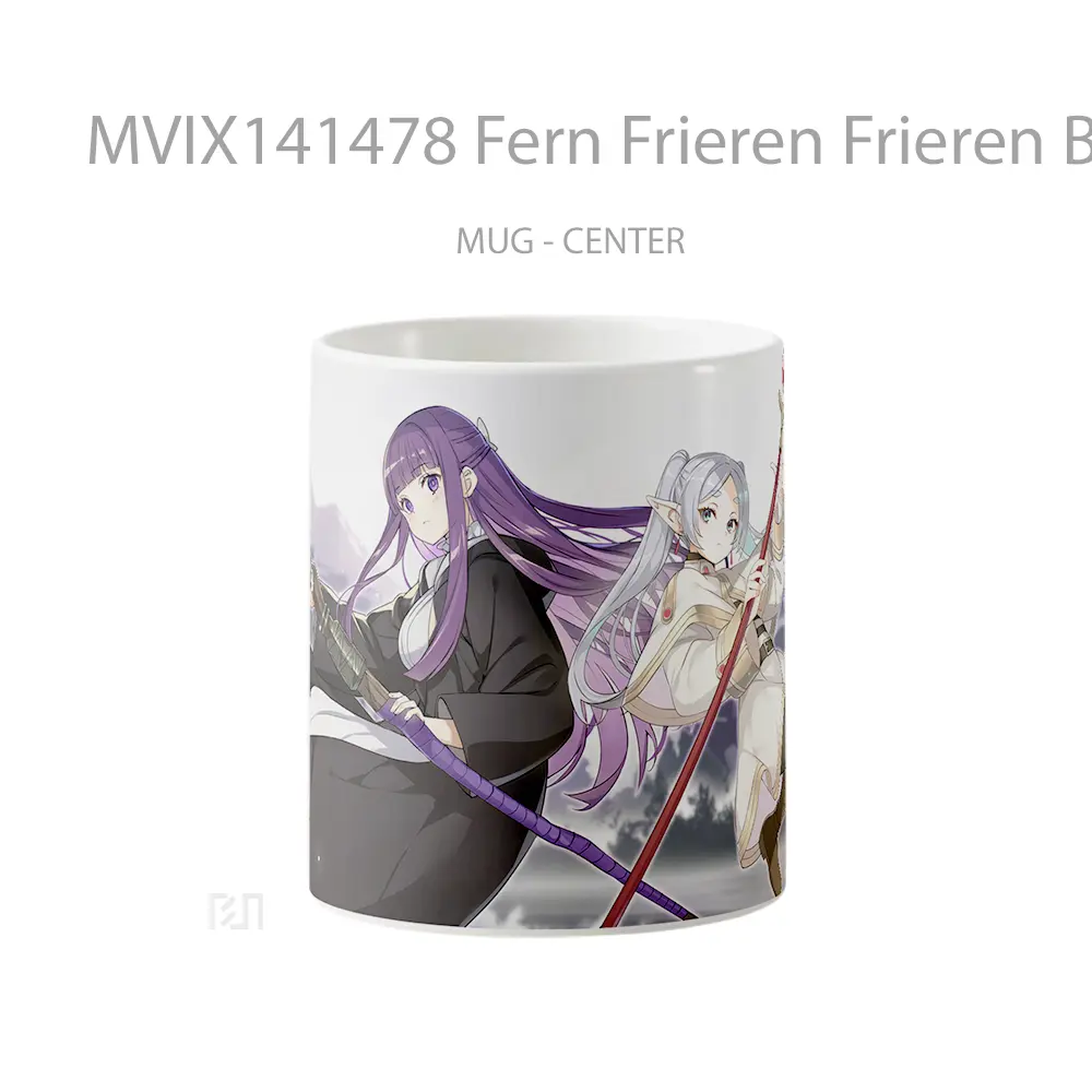 Mug Fern Frieren Frieren Beyond Journeys End Gelas Keramik Unik