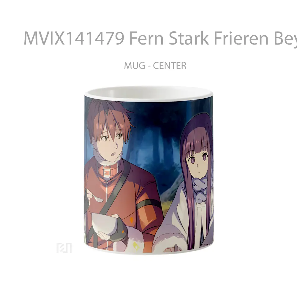Mug Fern Stark Frieren Beyond Journeys End Gelas Keramik Unik