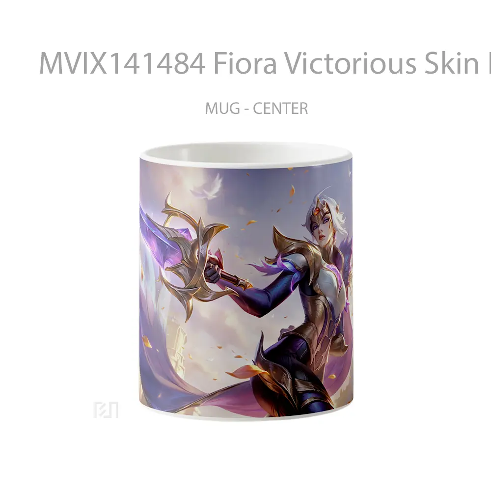 Mug Fiora Victorious Skin Lol Splash A Cangkir Gamer