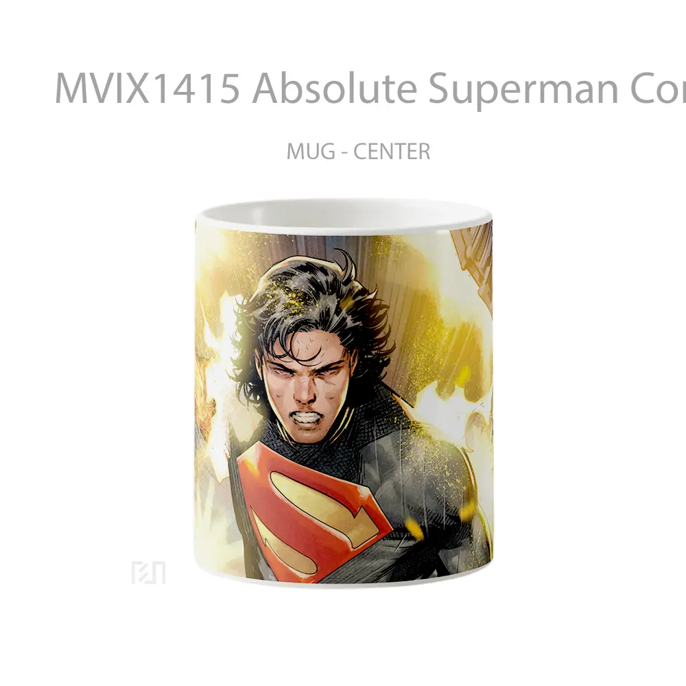 Mug Absolute Superman Comics Gelas Superhero