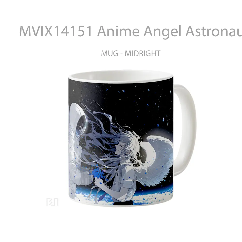 Mug Anime Angel Astronaut Space Cangkir Anime - All-side / Desain