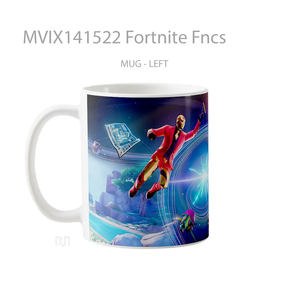 Mug Fortnite Fncs Gelas Keramik Unik - All-side / Desain