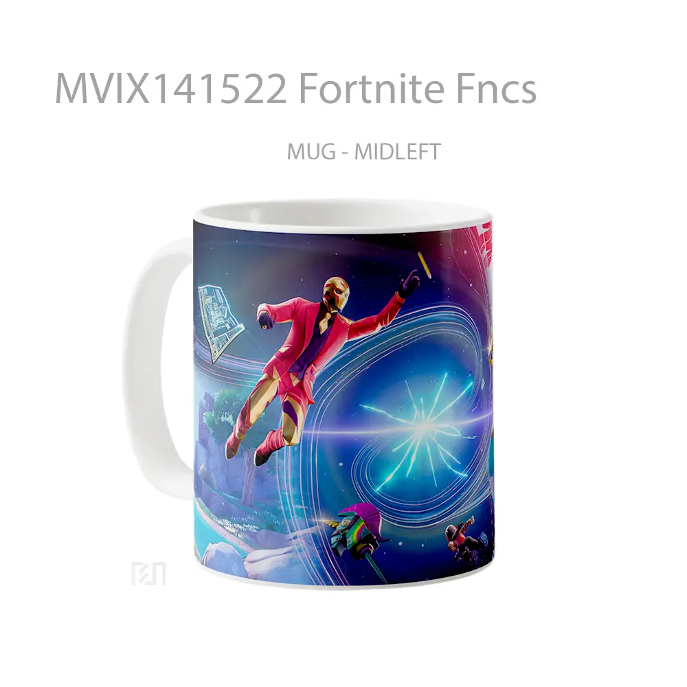 Mug Fortnite Fncs Gelas Keramik Unik - All-side / Desain