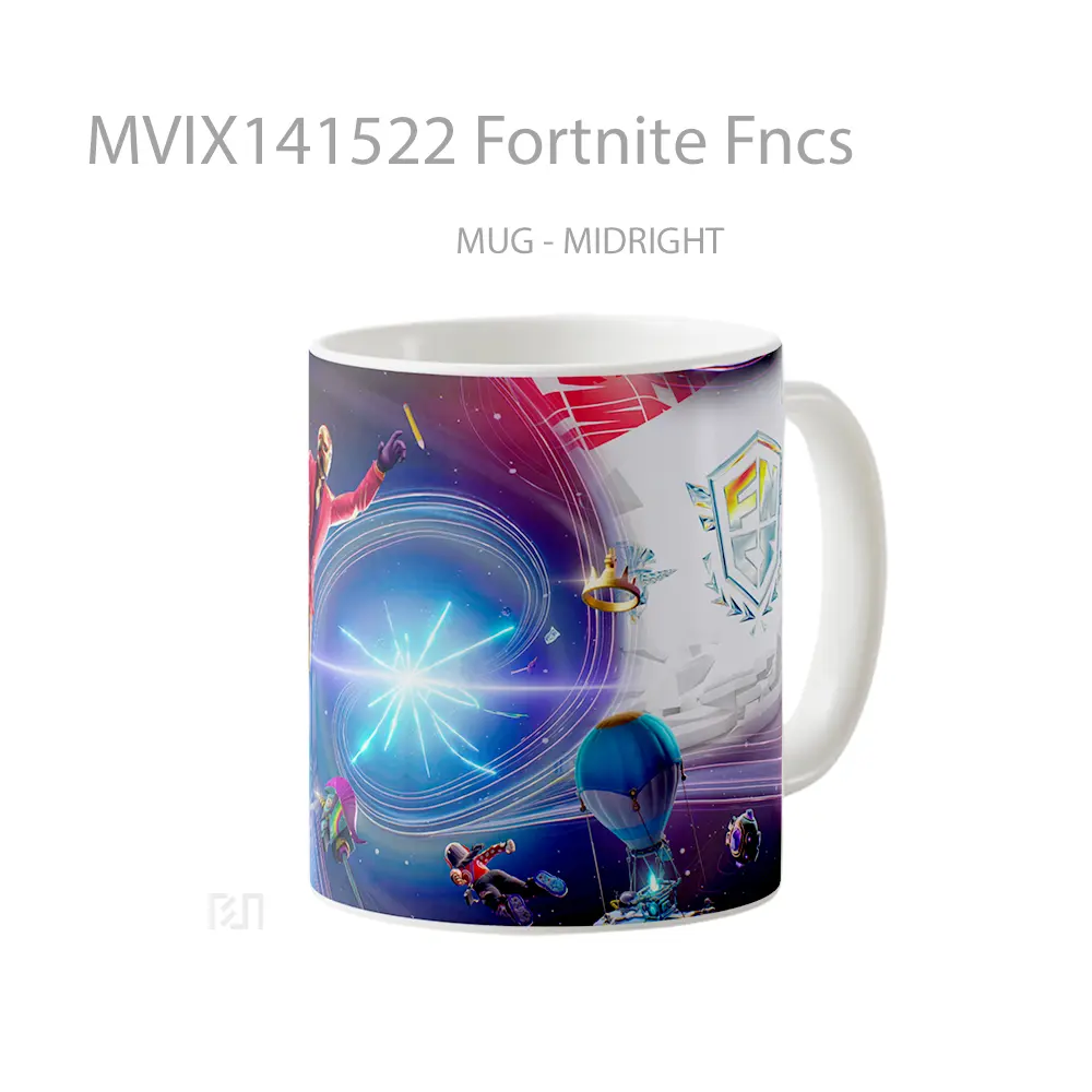 Mug Fortnite Fncs Gelas Keramik Unik - All-side / Desain