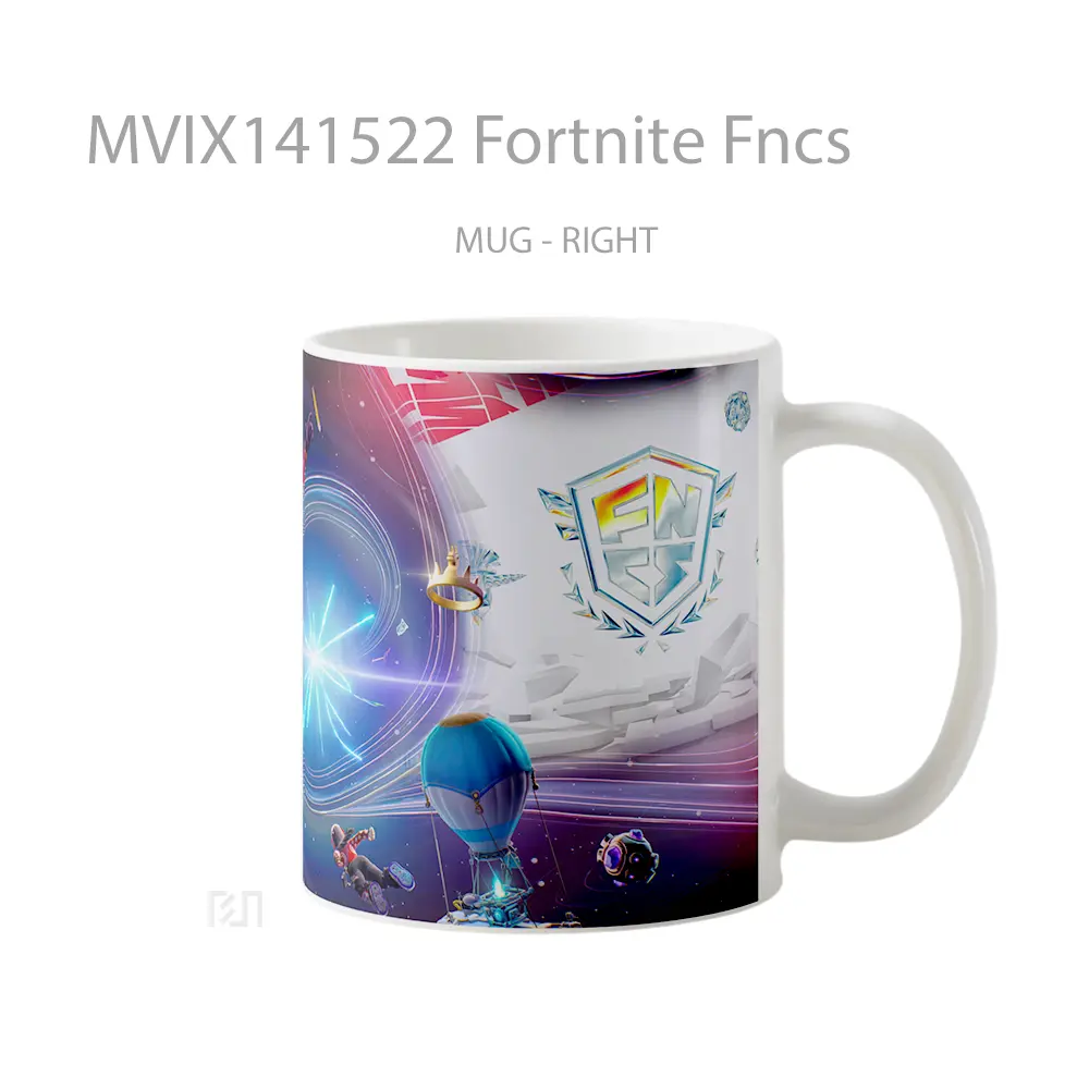 Mug Fortnite Fncs Gelas Keramik Unik - All-side / Desain