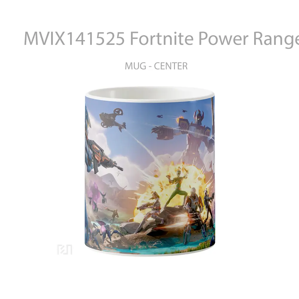 Mug Fortnite Power Rangers Halo Gelas Keramik Unik