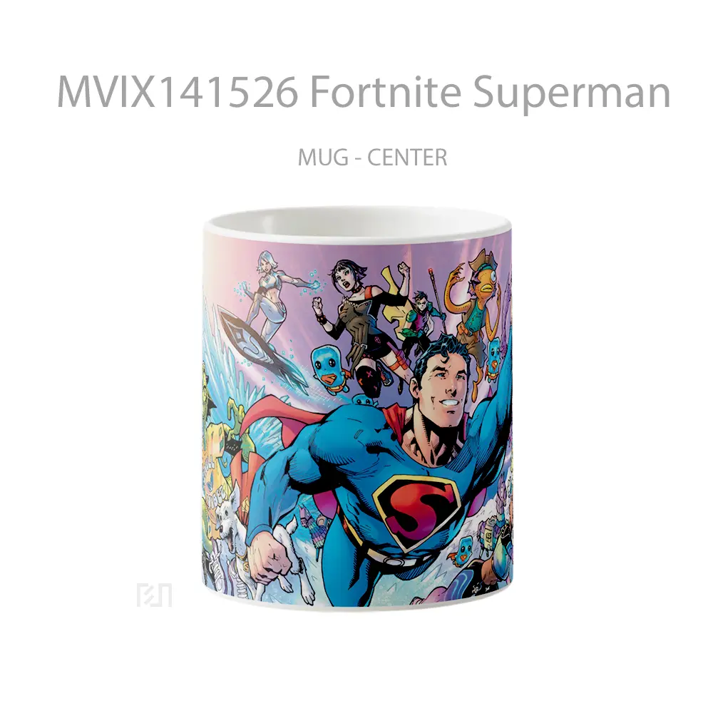 Mug Fortnite Superman Gelas Superhero