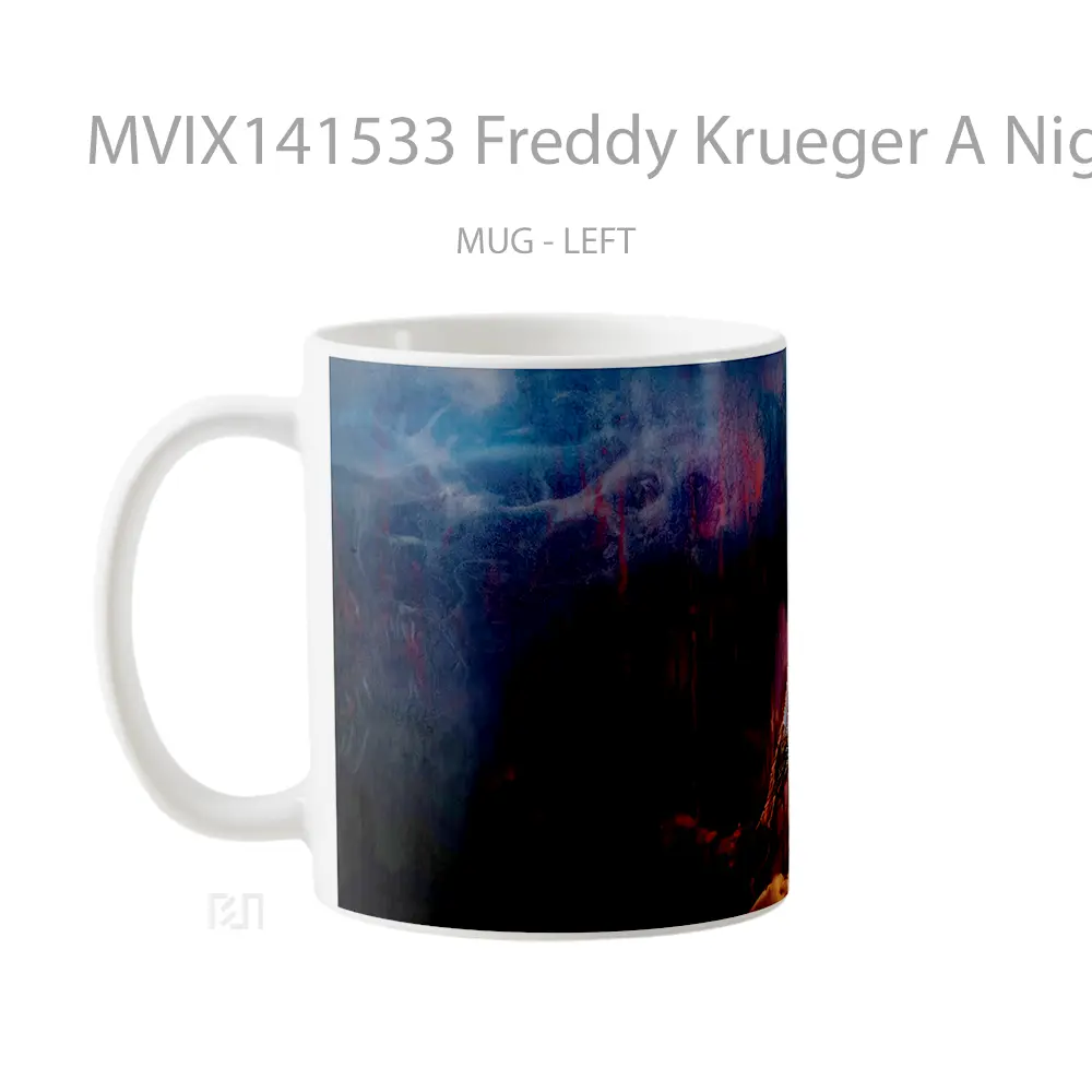 Mug Freddy Krueger A Nightmare On Elm Street Gelas Keramik Unik - All-side / Desain