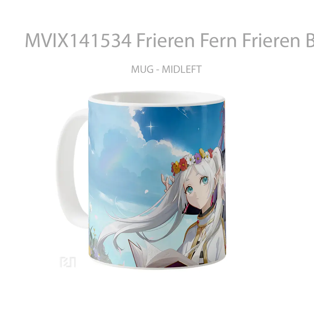 Mug Frieren Fern Frieren Beyond Journeys End Gelas Keramik Unik - All-side / Desain
