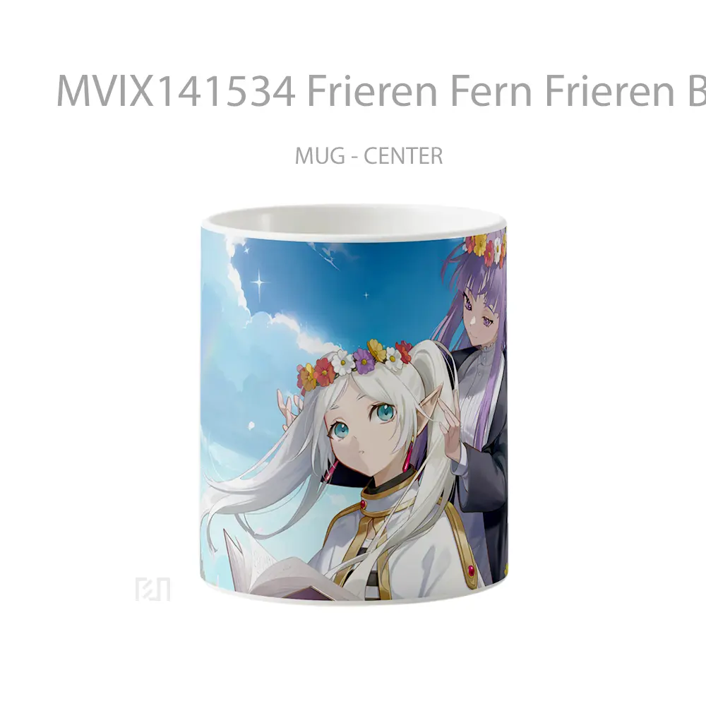 Mug Frieren Fern Frieren Beyond Journeys End Gelas Keramik Unik