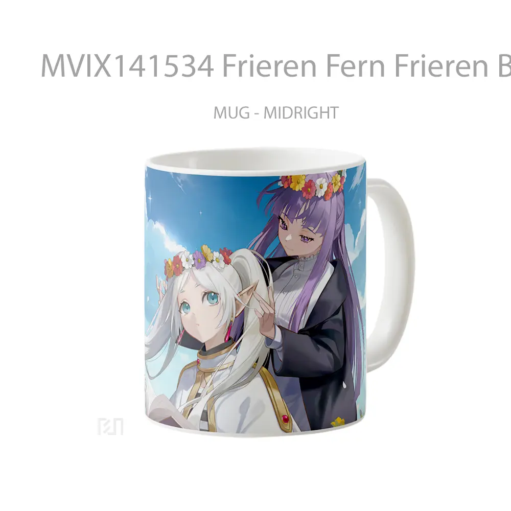 Mug Frieren Fern Frieren Beyond Journeys End Gelas Keramik Unik - All-side / Desain