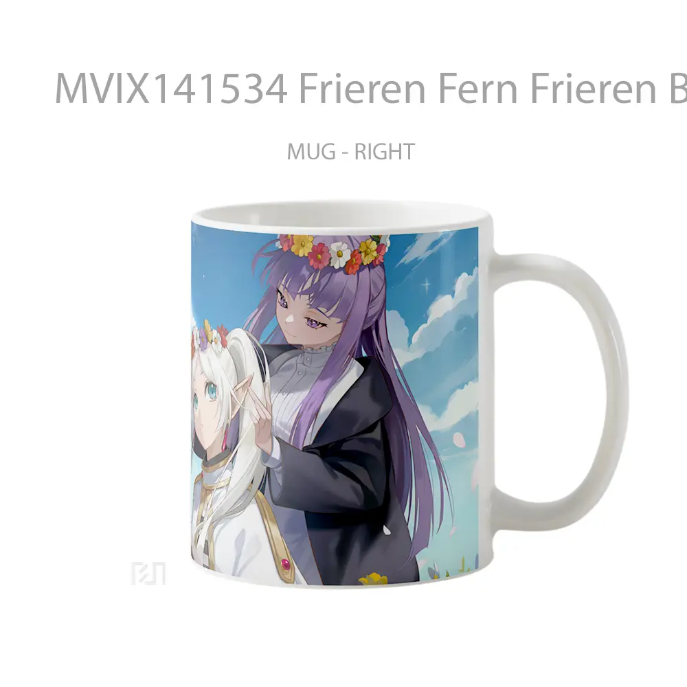 Mug Frieren Fern Frieren Beyond Journeys End Gelas Keramik Unik - All-side / Desain