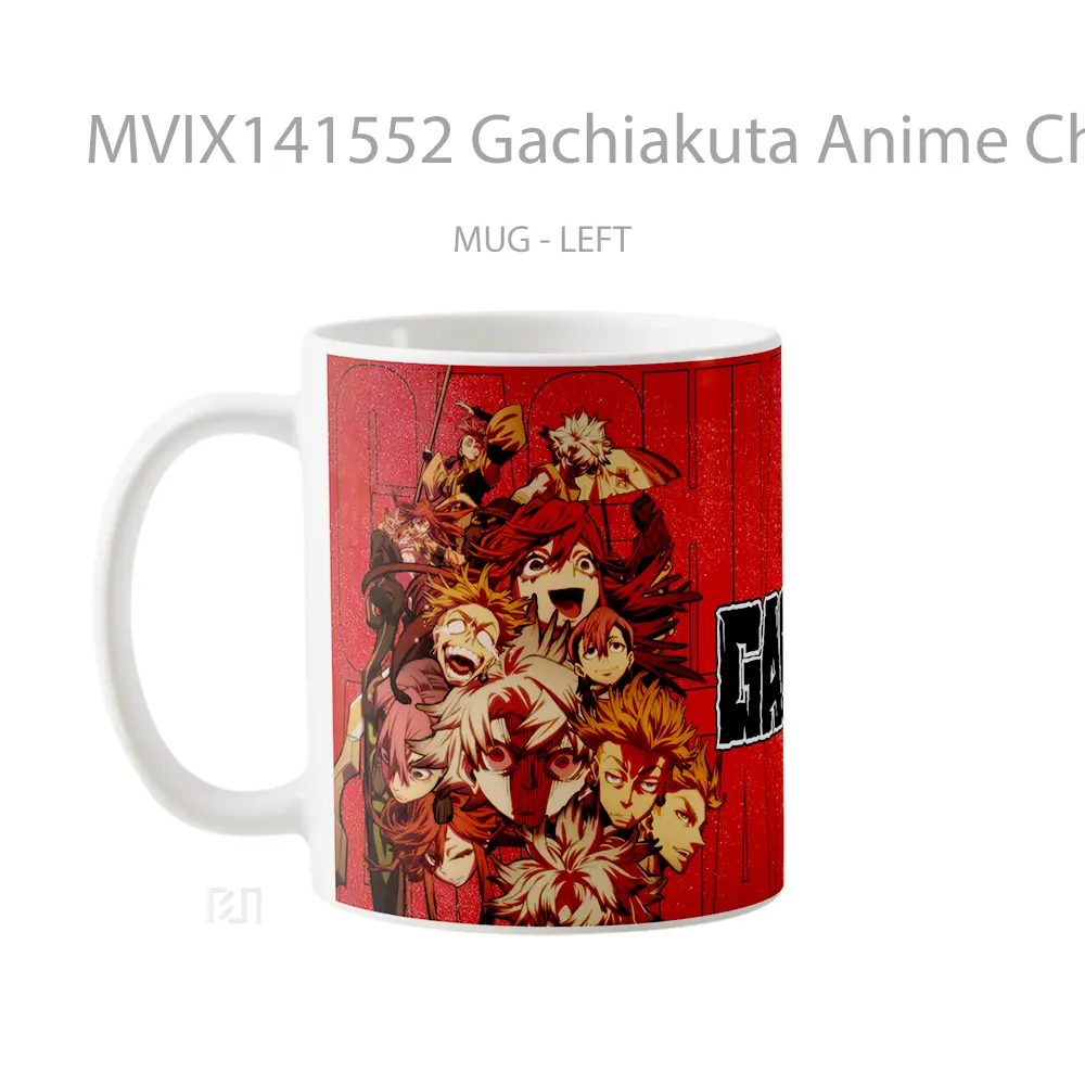 Mug Gachiakuta Anime Characters Cangkir Anime - All-side / Desain